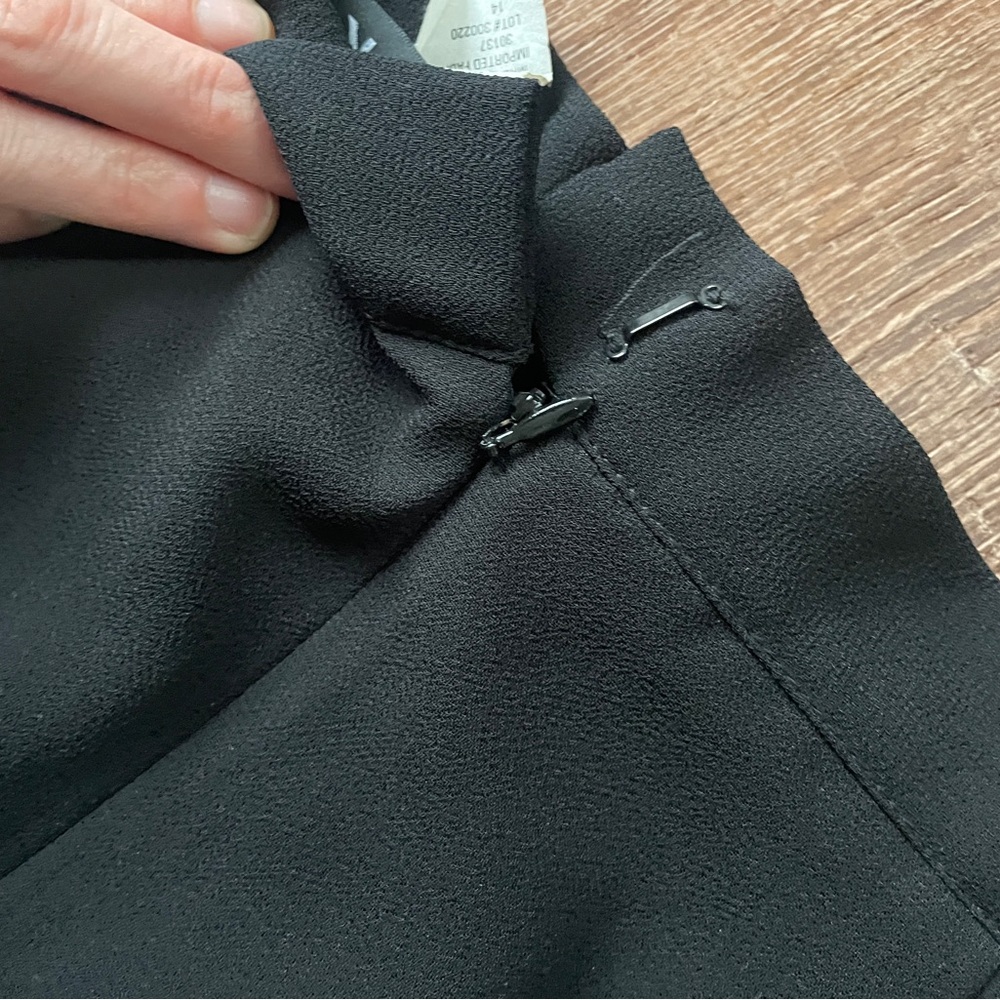 MSK Women’s Layered Palazzo Trousers Black Size 14 - Picture 7 of 8